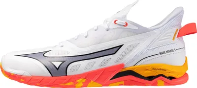 Produktbild von Mizuno WAVE MIRAGE 5 White/Fiery Coral 2/Citrus White/Fiery Coral 2/Citrus 46.5