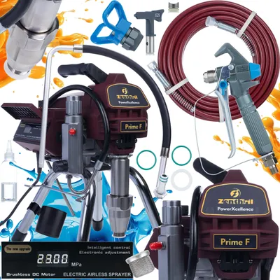 Produktbild von Zenthril Prime F Lackieranlage, 2800 W, 20 MPa, 0,035 Zoll, 4 l/min, PowerXcellence-Serie