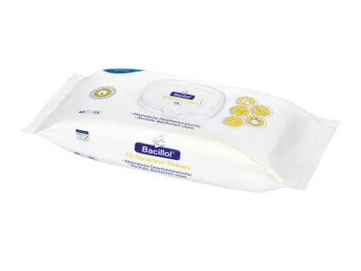 Produktbild von Hartmann Bacillol 30 Sensitive Tissues Desinfektionstücher, XXL  | Packung (40 Stück)