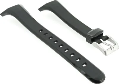 Produktbild von Calypso Uhrenarmband Spezial Anstoß Kunststoff schwarz > K5567/3