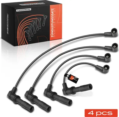 Immagine prodotto di Frankberg 4x set di cavi di accensione per VW Golf IV Polo Bora Skoda Fabia I 6Y2 Seat