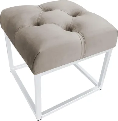 Obrázek produktu pro Pufa CHESTERFIELD LOFT lavka postawa biała MG09