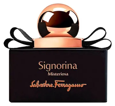 Produktbild von Salvatore Ferragamo Signorina Misteriosa Fashion Editions, Frauen, 50 ml, Spray, ALCOHOL DENAT. (SD ALCOHOL 39-C), PARFUM (FRAGRANCE), AQUA (WATER), LIMONENE, BENZYL SALICYLATE,..., 100 mm, 56 mm