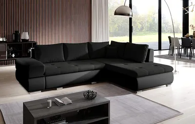 Produktbild von Santorini Ecksofa in L-Form 272 cm x 190 cm -  Schlafsofa mit Bettkasten - Couch mit Stauraum und Kissen - Sofa mit Schlaffunktion Farbe: Wie auf dem ersten Bild