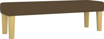 Obrázok produktu pre vidaXL Lavica tmavohnedá 100x30x30 cm Látka