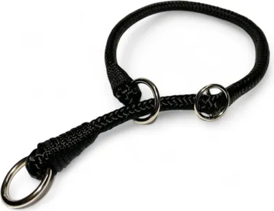 Produktbild von Hundehalsband Zugstopphalsband 10 mm schwarz Anti-Zug-Halsband Verstellbar Sehr Robust Nylon