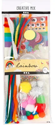 Immagine prodotto di Set arcobaleno di materiali di base per l'hobbistica