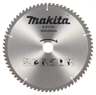 MAKITA Kreissägeblatt 190 mm x 30 mm, 60 Zähne, Standardzahn