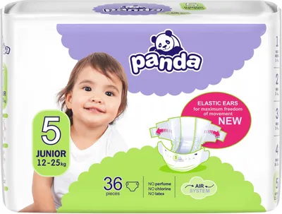 Image de Couches jetables BELLA PANDA 5 Junior (12-25 kg) 36 pcs