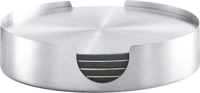 Produktbild von Zeller 27239 Zeller Untersetzer   silber 7-tlg.
