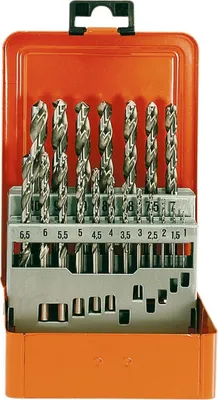 Produktbild von Projahn Bohrerkassette HSS-G 19-tlg. 1-10/0,5 mm TURBO
