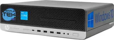 Immagine prodotto di Hp Prodesk 800 G3 I3 16gb 480gb Windows 10 Pro Sff Mini Pc Fisso Desktop Dvd-rw