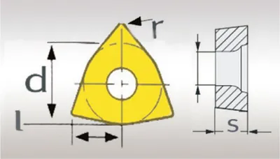 Produktbild von Optimum HM-Ersatzwendeplatten ISO TCMT110204, 3441163