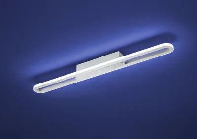 Produktbild von B-Leuchten LED Deckenleuchte Wandleuchte Nickel matt 1800 Lumen Dimmbar