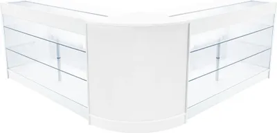 Produktbild von Helios LED Verkaufstheken-Set CM60 + K1500 (2 Stück) – Weiß