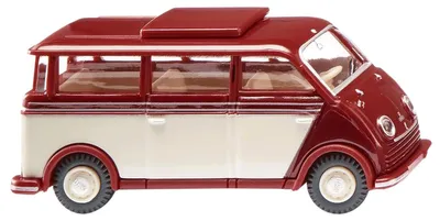 Produktbild von Wiking DKW Schnelllaster Bus - rubinrot/elfenbein 033405
