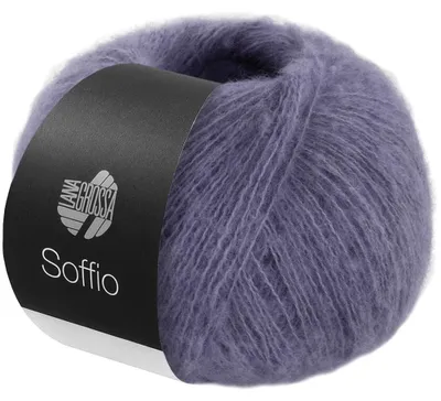 Produktbild von Lana Grossa - Soffio 0034 blauviolett
