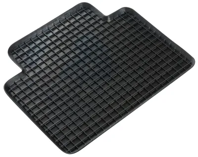 Produktbild von Walser Gummimatte Randwabenmatte hinten 41 x 37 cm schwarz, 14942
