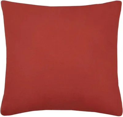 Produktbild von STOF | Sofakissen - Dekokissen - DUO - 40x40 cm - Ziegelfarben - Eleganter Komfort für jedes Zuhause