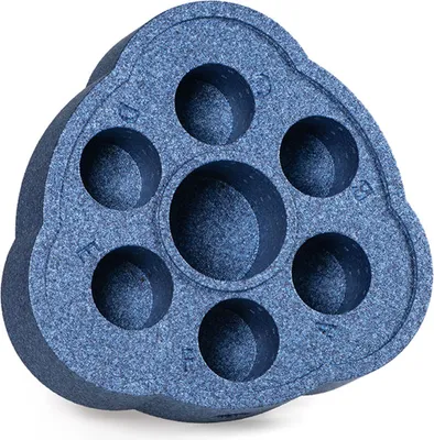 Produktbild von Schwimmender Getränkehalter für Whirlpools, Minibar, Snackbar, Spa Bar, Poolbar, Ablage, blau