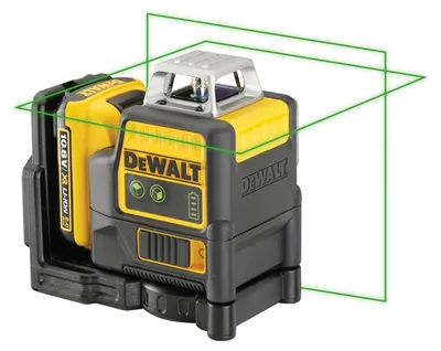 Produktbild von DEWALT Linienlaser 2x360Grad, gruen,10,8V/2Ah