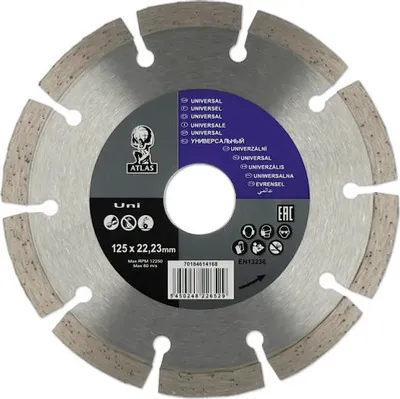 Image de Norton Clipper disque à tronçonner diamanté Atlas Uni Ø 125x22,23 mm