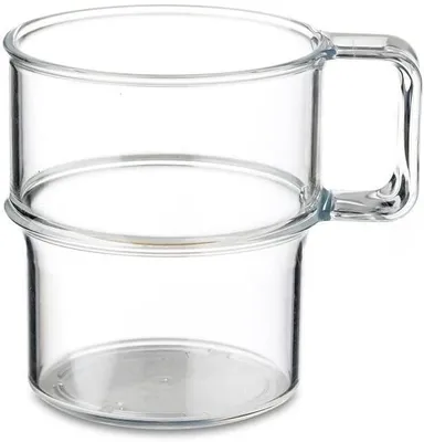 Produktbild von Mepal 4 Stück henkelbecher 314 - klar 104626053100