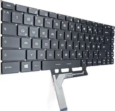 Image de Clavier FRANÇAIS compatible avec MSI GS65 Stealth-004