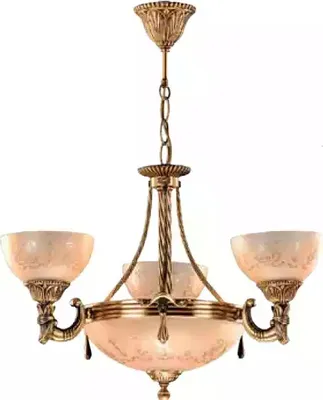 Immagine prodotto di Lampada a soffitto lampadario lampadario lampadario vetro oro beige