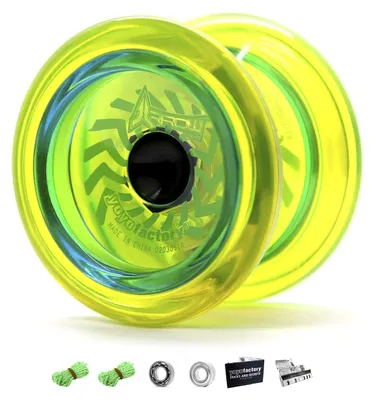 Obrázok produktu pre YoyoFactory Arrow – yoyo pre začiatočníkov až po profesionálov, 2 ložiská – žltá farba