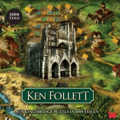 Image de Ken Follett . Un puzzle de Kingsbridge en 1000 pièces