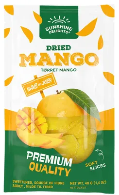 Produktbild von Sunshine Delights Dried Mango 40g