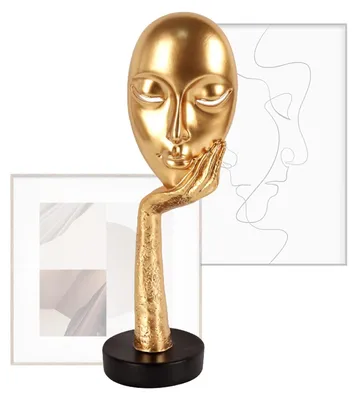 Image de Solidchoice - Sculpture abstraite minimaliste pour la décoration