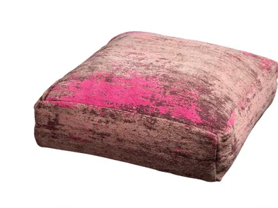 Produktbild von Bodenkissen MODERN ART 70cm Flachgewebe altrosa