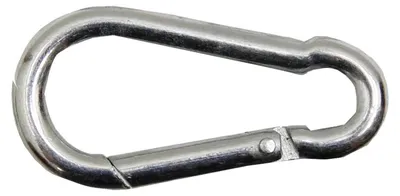 Obrázok produktu pre Karabína 100 mm 10 mm 350 kg, C-DIN 5299 2 ks.