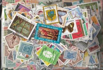 Produktbild von Briefmarken Kolumbien 800 verschiedene Marken