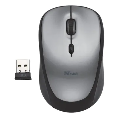 Produktbild von Trust Yvi, Optisch, RF Wireless, 1600 DPI, Schwarz