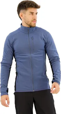 Zdjęcie produktu dla Icebreaker Descender Zip Pullover Blue M Men Blue M