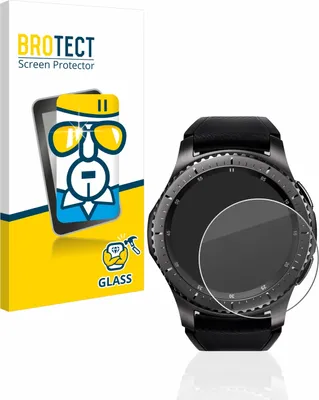 Produktbild von BROTECT Schutzglas für Samsung Gear S3 Frontier / S3 Classic Displayschutz 9H Glas klar transparent