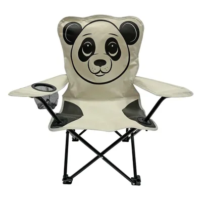 Produktbild von Kinder Anglersessel m. Getränkehalter Garten Campingstuhl faltbar Panda