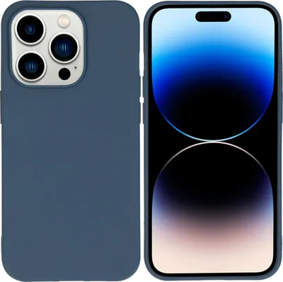 Image de imoshion Color Backcover pour l'Apple iPhone 14 Pro - Bleu foncé