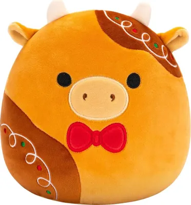 Produktbild von Jazwares SQXM00950 - Squishmallows - Kuh Jericho, Plüschfigur, 19 cm