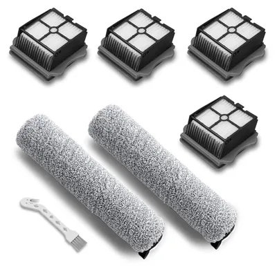 Ersatzteile für iFloor 3 / S3: 2 Bürstenwalzen + 4 Filter