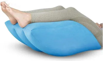 Produktbild von Famanu Luftbeinkissen - Unterstützung für Beine und Knie - Faltbar - Leicht und langlebig