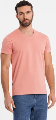 Produktbild von Ombre Clothing Kurzarmhemd für Männer Mario rosa M