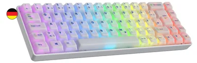 Image de Clavier de jeu mécanique M65 HE, avec touches rétroéclairées RGB, compatible PC/Mac