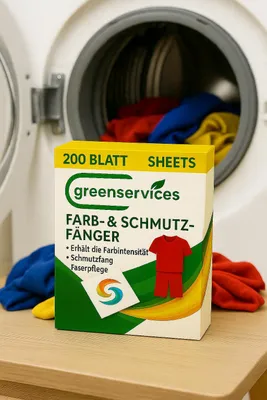 Produktbild von Farbfangtücher – Schmutzfangtücher für Waschmaschine – Anti-Verfärbung 200 Stück
