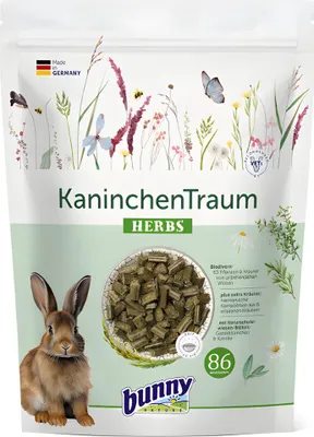 Produktbild von Bunny Nature Nagerfutter Kaninchen Traum Herbs 600 g