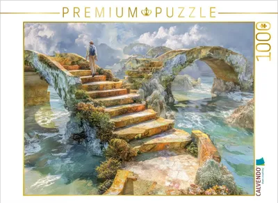 Produktbild von CALVENDO Puzzle Treppenlabyrinthe | 1000 Teile Lege-Größe 64x48cm Foto-Puzzle für glückliche Stunden