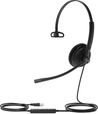 Produktbild von Yealink UH34 Lite, Kabelgebunden, Büro/Callcenter, 20 - 20000 Hz, 82,5 g, Kopfhörer, Schwarz